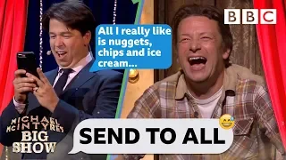 Send To All with Jamie Oliver - Michael McIntyre's Big Show: Series 2 Episode 5 - BBC One