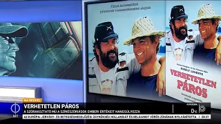 Verhetetlen páros - Bud Spencer és Terence Hill (Király Levente író, az M1-en)