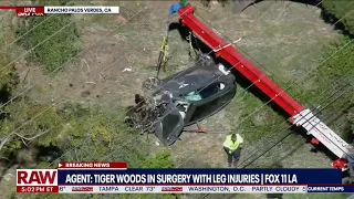 How did Tiger Woods' crash happen? Stu Mundel from Fox 11 Los Angeles breaks it down