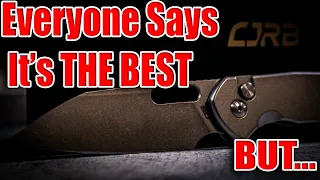 They Say Its THE BEST Budget Knife... I disagree - CJRB Pyrite Wharncliffe