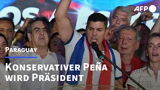 Paraguay: Konservativer Ökonom Peña gewinnt Präsidentenwahl | AFP