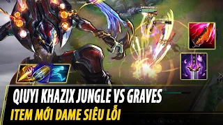 RANK 1 KHAZIX CN - QIUYI KHA'ZIX VS GRAVES | CN DIAMOND PATCH 14.1