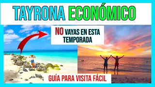 🌴 TAYRONA Parque (🔺ATENCIÓN🔻) NO vayas en estas fechas - ¿Cómo llegar? Santa Marta COLOMBIA