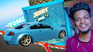 GTA 5 : Jerry Got Flipped in Race!!!