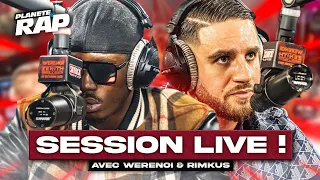 SESSION FREESTYLE avec Werenoi & Rimkus ! #PlanèteRap