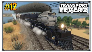 Transport Fever 2 | 4-8-8-4 Big Boy новый поезд на линии | S04 #12 (жд игры)