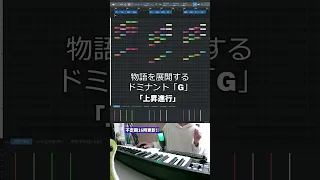 【初心者向け音楽理論入門編113】お前も「上昇進行」使わないか？聞き手に期待感を抱かせるテクニック。【エモい曲／作曲／かっこいい／ボカロ／初心者／DTM／打ち込み／MIDI／コード進行】#shorts