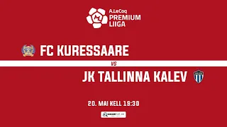 FC KURESSAARE - JK TALLINNA KALEV, PREMIUM LIIGA 13. voor