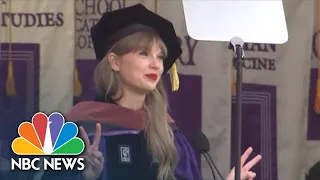 Taylor Swift Delivers NYU '22 Commencement Speech: 'Cringe Is Unavoidable'