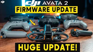 NEW DJI FLY FIRMWARE UPDATE - DJI AVATA 2 - NEW FEATURES