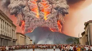 A massive volcanic eruption raised ash to a height of 4900 meters! Sumatra, Indonesia