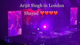 Arijit Singh in London 2022 | Shayad 🎶🎸🎷❤️
