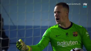 TER STEGEN SAVED BARCELONA 😍🤯 Vs Real Sociedad (13/01/2021) HD 1080i