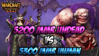 Duellist 5300 Human vs 5200 Undead (Warcraft 3 Reforged)