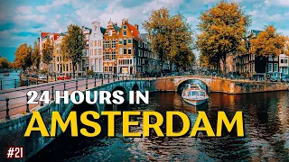 ONE DAY IN AMSTERDAM - City Tour, Anne Frank House and MORE | Epic European Adventure #EP21