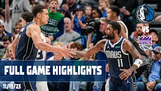 Dallas Mavericks Team Highlights vs. Sacramento Kings | 11/19/23