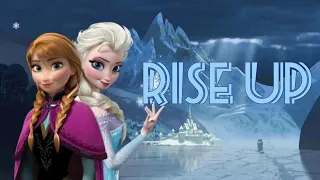 Frozen ( Elsa _ Anna ) FMV / Rise up song / Disney films