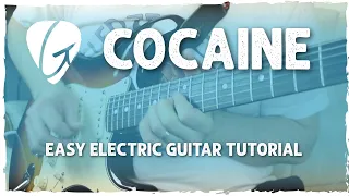 "Cocaine" Easy Guitar Lesson | Beginner Electric Guitar Songs | Eric Clapton