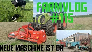 FarmVLOG#115 Mengele SF300/Mulchen auf Lohn/ neues Leben