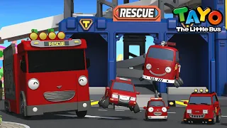 Tayo Red Rescue Team Finger Family | RESCUE TAYO | Tayo Rescue Team Song l Tayo the Little Bus