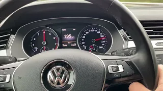 Реальный разгон Volkswagen Passat B8 (Фольксваген Пассат Б8) 1.4 турбо от 0 до 200 км/ч