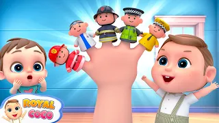 Finger Family - Rescue Team | RoyalCoco Nursery Rhymes & Kids Songs