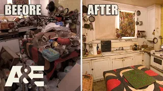 Hoarders: Food Hoarder EATS From 25-Year-Old Mystery Jar | A&E