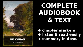 The Avenger ⭐ By Edgar Wallace FULL Audiobook