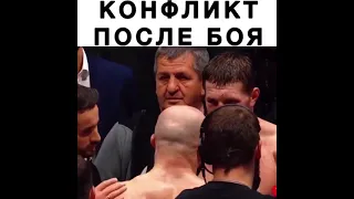 Конфликт после боя Минеев & Исмаилов