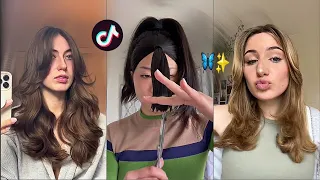 This is Your Sign to get BUTTERFLY Haircut 🦋😍| Hair Transformations Tiktok Compilation