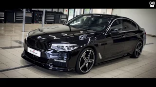 BMW G30 530D AC Schnitzer sound module and styling timelapse