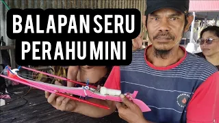 BALAPAN PERAHU MINI || PALLAMEANG UJUNG TAPE KAB. PINRANG