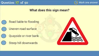 2023 The new Official DVSA Theory Test uk | BEST Theory Test  50 questions