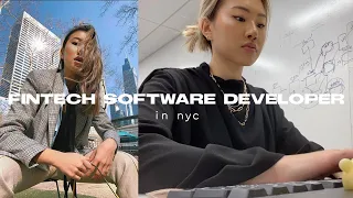 work week in my life 9-5 job as a fintech software developer | the seyun saga