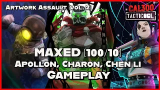 TACTICOOL: MAXED (100/10) Apollon/Charon/Chen Li Gameplay [Artwork Assault, vol. 2]