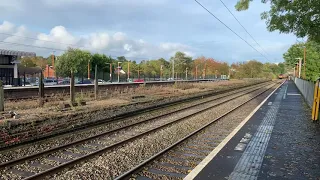 Colas rail hst powercars on the test train working October 29th 2021