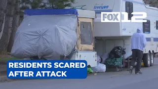SE Portland residents scared after homeowner attacked by nearby camper