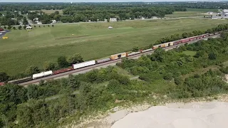 Train Along Waco Field 08-08-2020