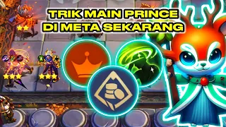 TRIK MAIN PRINCE DI META SEKARANG KUAT BANGET | EVA SKILL 1 + NORTHERN ADVENTURER | MAGIC CHESS MLBB