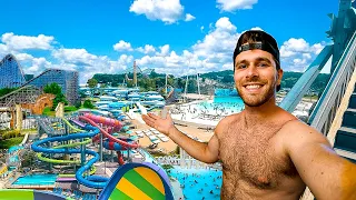 My First Time At Mount Olympus In Wisconsin Dells | Checking Out 4 Of Their Top Water Parks!