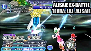 DFFOO GL#89.2 LADY ALISAIE EX-BATTLE (TERRA, LILI, ALISAIE) 126K SCORE