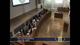 MONTGOMERY CITY COUNCIL MEETING (6/07/22)