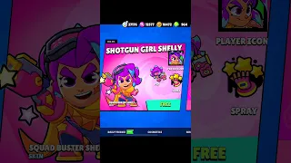 Get SQUAD Busters Shelly For Free Now!😳🔥🔫 #brawlstars Brawl Stars