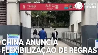 China anuncia flexibilização de regras em algumas cidades