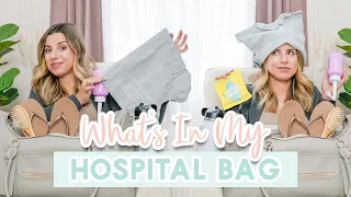 WHAT'S IN MY HOSPITAL BAG 2020 | Labour & Delivery + Downloadable Checklist!