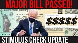 HOUSE PASSES BILL! 4th Stimulus Package Update + $2000-$4000 Checks + What Biden Just Said