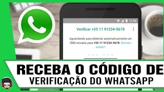Como Recebe o Código de Verificação do Whatsapp - Veja como resolver