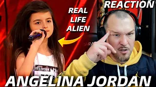 SHES ACTUALLY AN ALIEN | Angelina Jordan (All Performances On Norways Got Talent) | Saucey Reaction