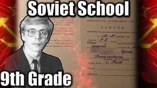 Education in the USSR. Soviet Schools and the 9th Grade subjects #sovieteducation