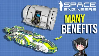Many Benefits of Having Safe Zone on a Ship, Space Engineers